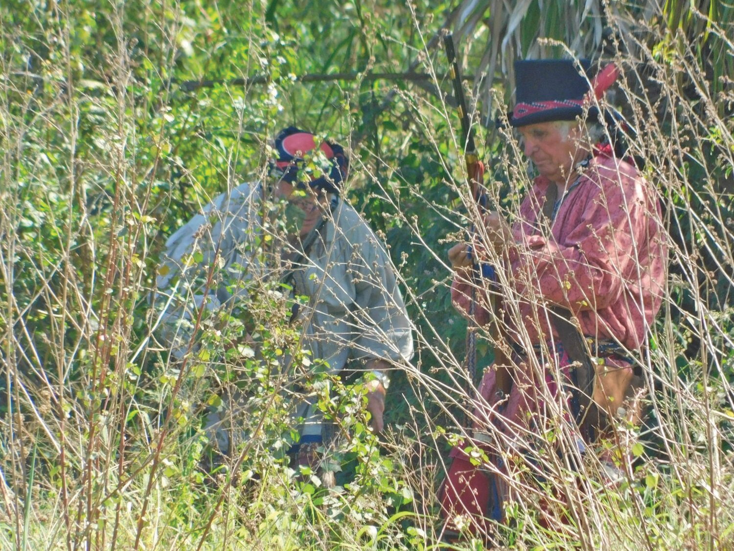 This picture is from a previous year of the Battle of Okeechobee Re-enactment.